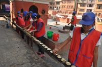 Divine Youth Club Activities : Bangalamukhi Temple Cleaning Program