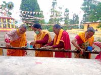 Temple Cleaning Program at Salyan
