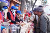 Annajal Bhandara and Herbal Tea distribution program 