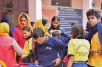 Warm clothes distribution program at Kailali