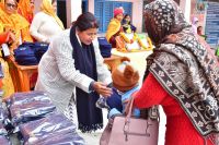 Warm clothes distribution program at Kailali