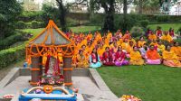 Meditation session at Kripalu Udhyan