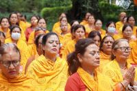 Meditation session at Kripalu Udhyan