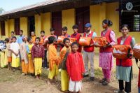 Essential materials distribution program at Hetauda