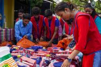 Essential materials distribution program at Hetauda
