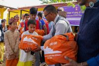 Essential materials distribution program at Hetauda