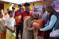 Essential materials distribution program at Hetauda