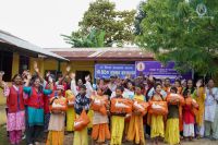 Essential materials distribution program at Hetauda