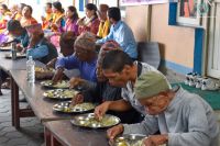Food Drive at Bhaktapur