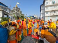 Sadhu Seva at SSD,Thimi