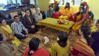 Swami Ji during Home Visit