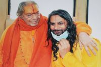 Respected Swami Ji with Shree Maharaj Ji at Mussoorie