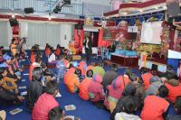 Training to DYC during Youth Meditation Camp