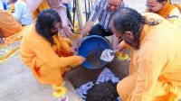 Stone Laying Ceremony at Bhakti Dham,Mangarh!!