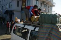DYC Members moving towards Dhadhing,Gorkha and Nuwakot under the guidance of Respected Sangita didi