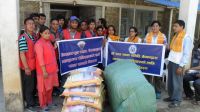 Handing over Relief Materials to the Chief District Officer of Gorkha!!