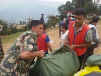 Handing Over the Relief Aids to the CDO  of Dolakha District!!