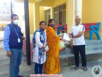Relief Distribution at Nepalgunj