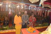Different VIP visited Shyama Shyam Dham Thimi for the darshan of Divine Asthu of Jagadguru Shree Kripaluji Maharaj