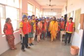 DYC Members visiting to Jagadguru Kripalu Hospital with Respected Swamiji